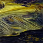 Monet (Claude Monet, "Widok Etretat", ?), , oil on canvas, 30 x 30 cm, 2017