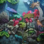 Arcadia, 2025, Acrylic and oil on canvas, 200 x 160cm,