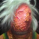 Fragile, 2024, acrylic and oil on canvas, 100 x 75cm