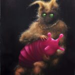 Mędrzec, 2025, Acrylic and oil on canvas, 160 x 200cm