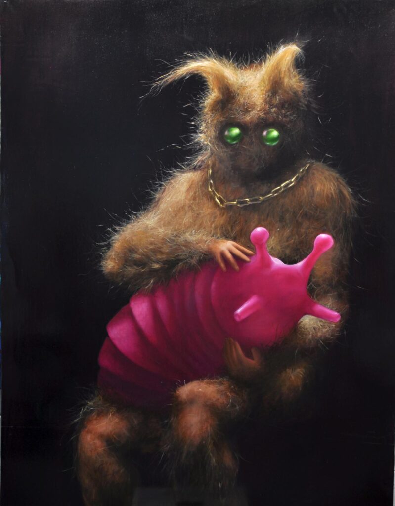 Mędrzec, 2025, Acrylic and oil on canvas, 160 x 200cm