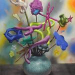 Trash, 2024,Acrylic and oil on canvas, 115 x 90cm